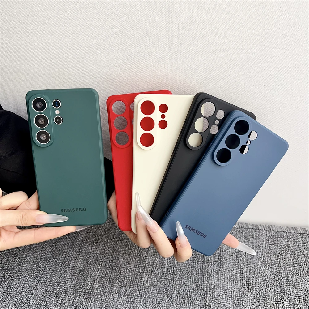 Stoßfeste, flüssige Silikon-Softhülle für Samsung Galaxy A51 A14 A15 A16 A17 A22 A23 A55 A56 A53 A72 A73 A26 A35 Offizielle matte Hülle – Detail 23