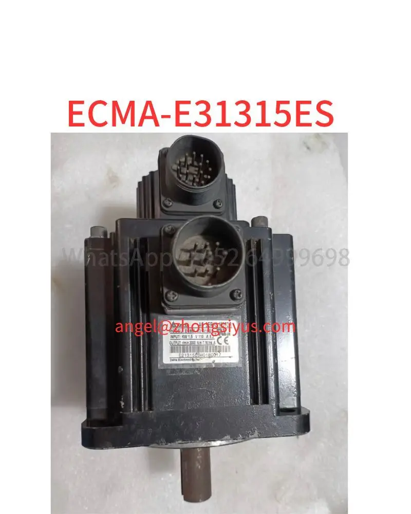 

Used ECMA-E31315ES servo motor