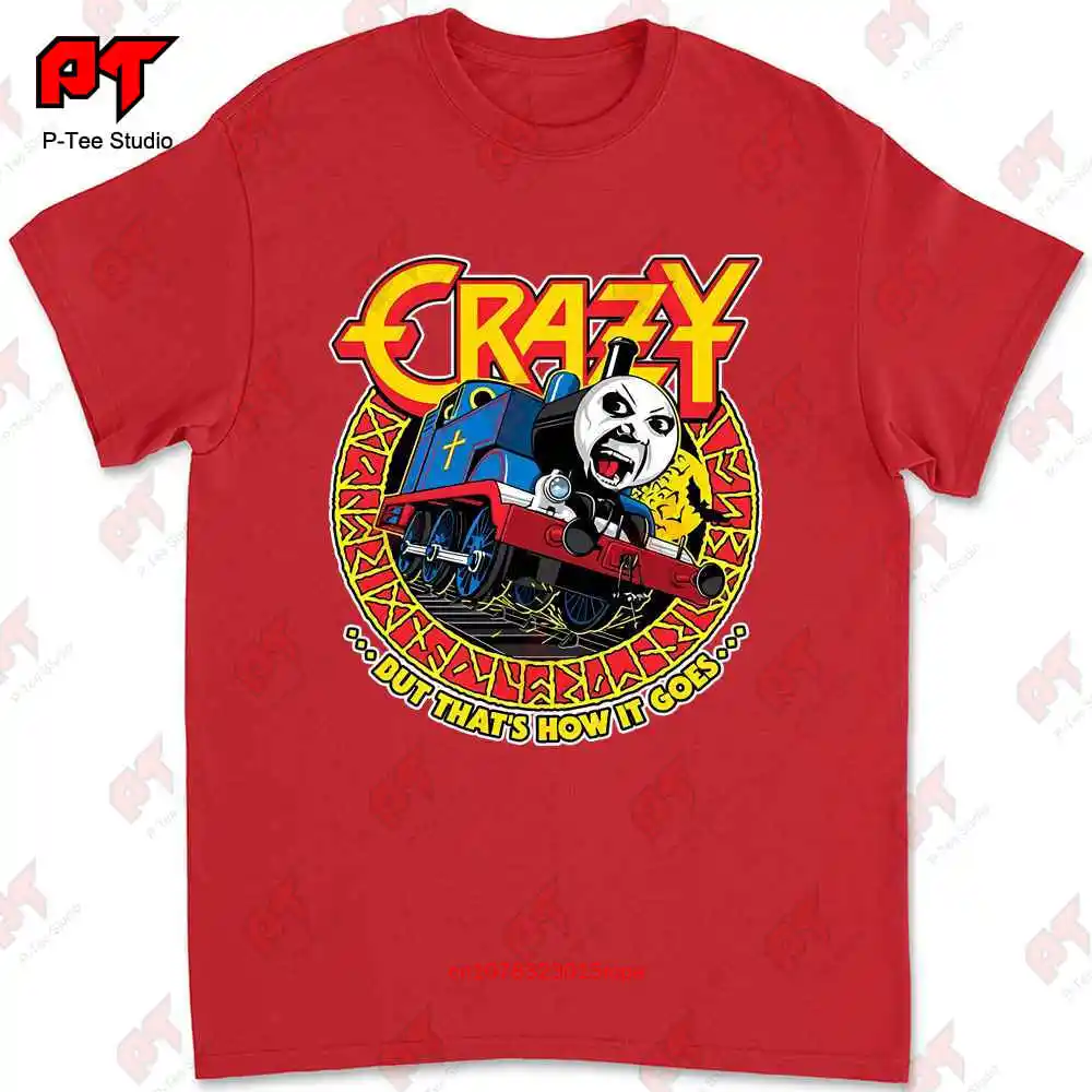 قميص محاكاة ساخرة Ozzy X Tomas للقطار المجنون ، العديد من الخيارات ، DS87