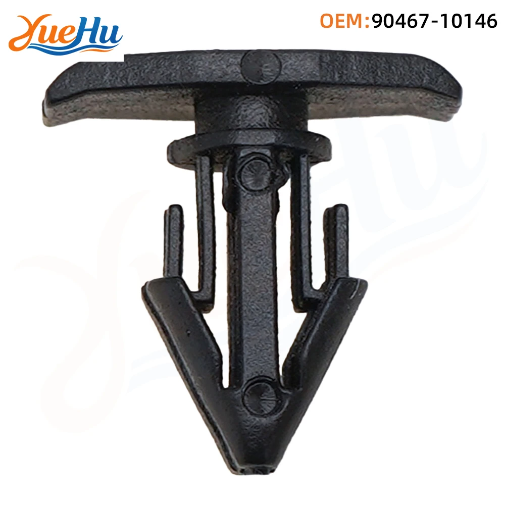 YUEHU 25PCS Cowl Panel Retainer Clip 90467-10146 for Toyota Celica Sienna Supra Lexus GS300 LS400 RX300 SC300 SC400