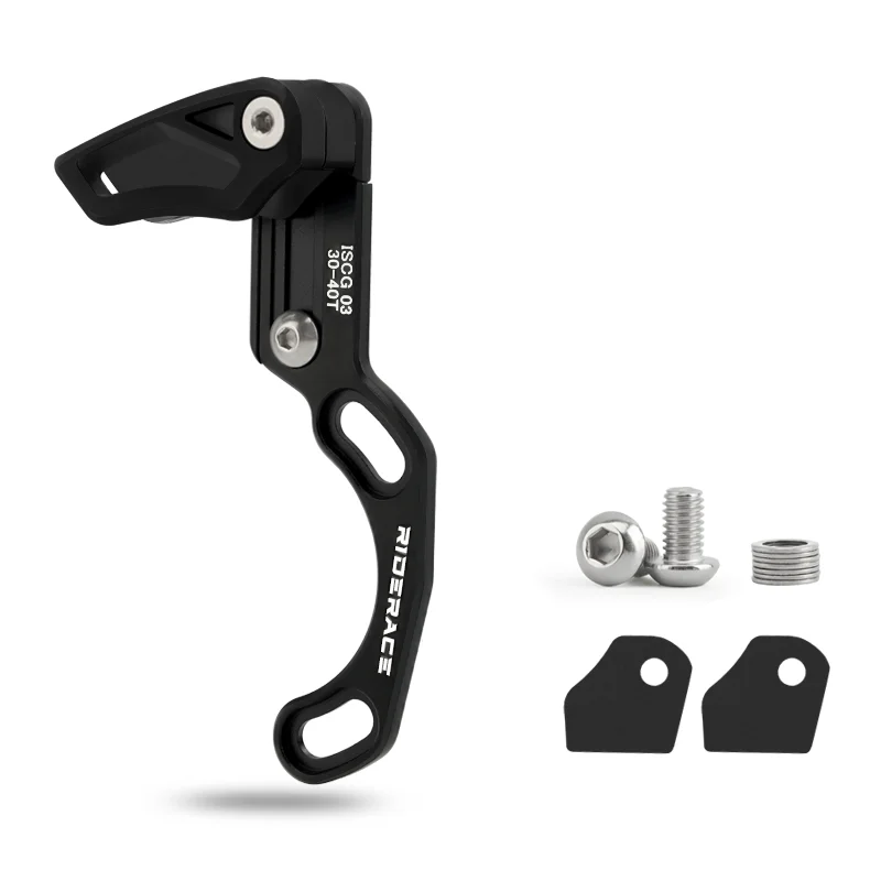 RIDERACE Bike Chain Guide Single Speed MTB Bicycle 1X System ISCG 03 ISCG 05 BB Post Mount Wide Narrow Gear Guider Chain Guide