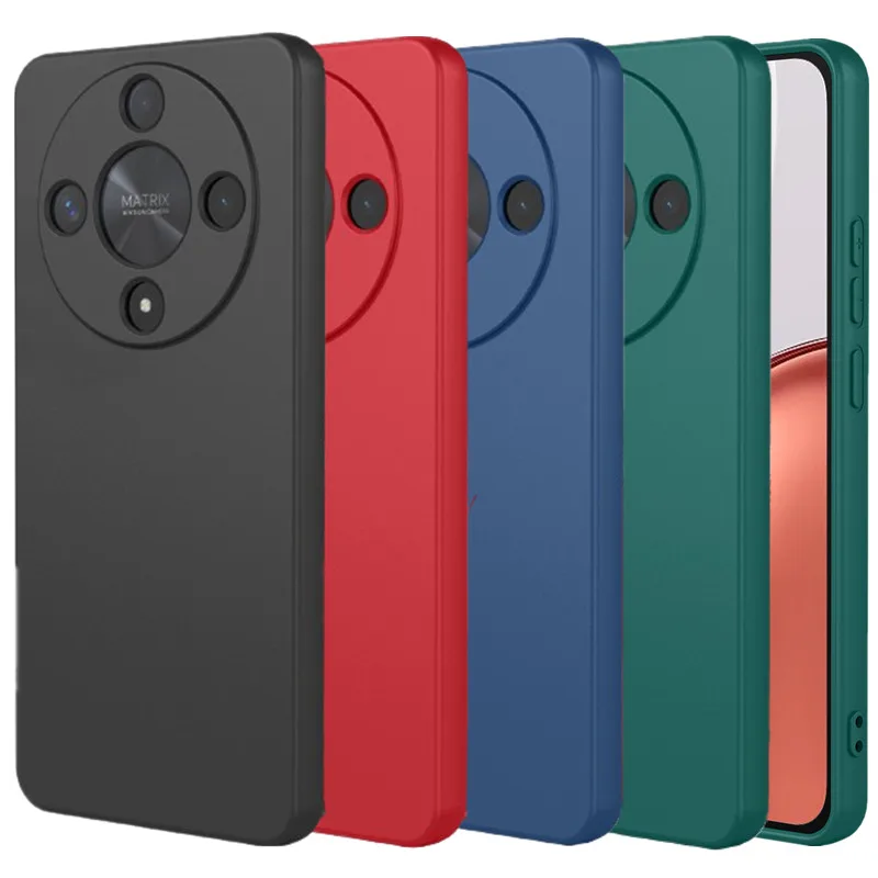 Flexible Liquid Silicone TPU Case For Honor Magic 8 Lite Mag