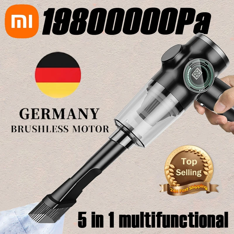 Xiaomi Originele 9800000Pa 5 In1 Draadloze Stofzuiger Auto Draagbare Robot Stofzuiger Handheld Voor Auto Huishoudapparatuur