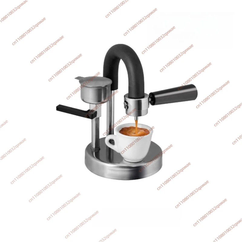 For Kamira Coffee Machine Home Open-air Office Espresso Pot Stainless Steel Manual Coffee Maker