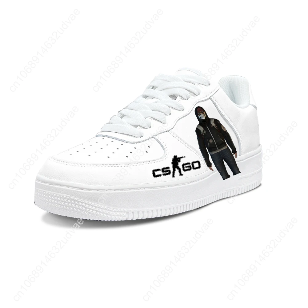 

Counter Strike Global offensive Casual Shoes Platform Shoe Sneakers Mens Womens Teenager Flats Custom Made Sneaker 3D Footwear