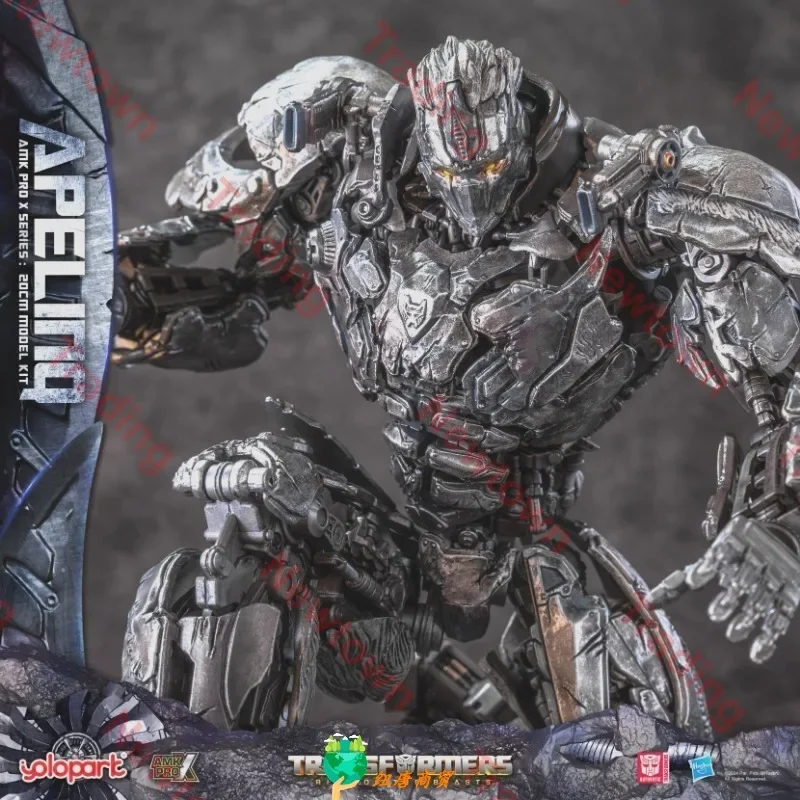 재고 변신 장난감 비스트 라이즈 아펠링 액션 AMK 프로 X 시리즈 모델 키트, 7.87 인치 액션 피규어 장난감 컬렉션 선물