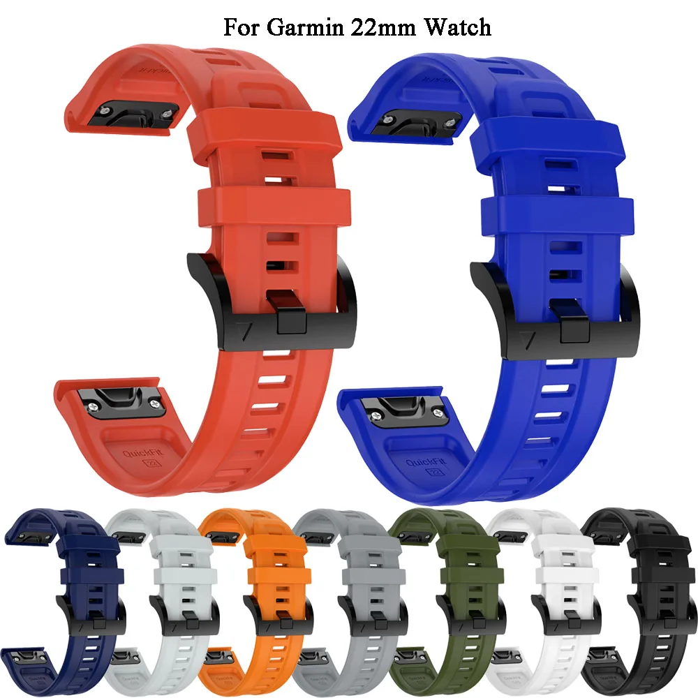 

Сменный ремешок BEHUA для часов Garmin Fenix 7 6 5 5Plus 6 7 Pro Forerunner 935 945 EPIX, 22 мм, быстрый и легкий ремешок для часов