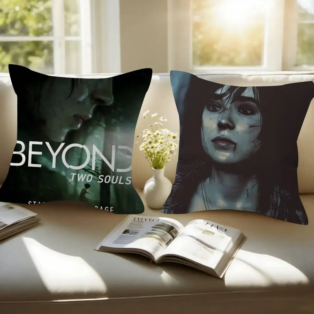 Popular Interactive Games Beyond Double-sided Printed pillow cover Short plush Suitable living rooms sofas throw cushion cover