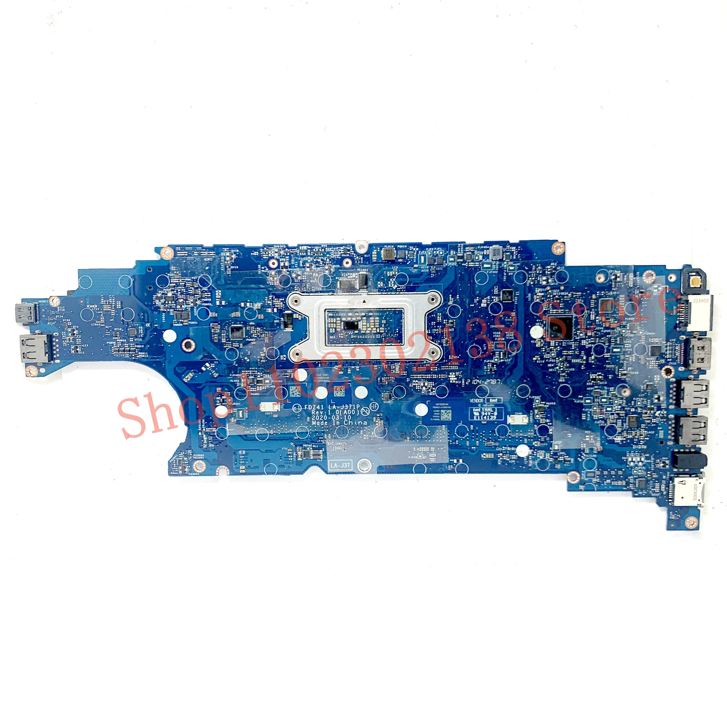 CN-030CV1 030CV1 30CV1 With SRGKX I5-10310U CPU Mainboard For Dell Latitude 5410 Laptop Motherboard FDZ41 LA-J372P 100%Tested OK