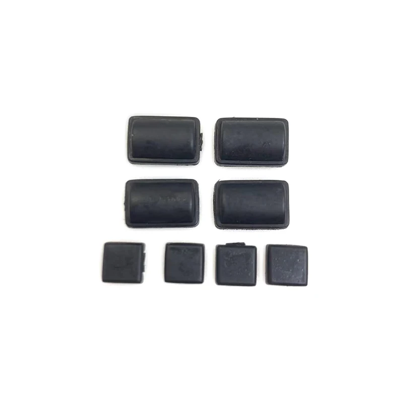 وسادة مطاطية مانعة للإنزلاق لوحدة تحكم نينتند وي ، سدادات الغبار ، غطاء قدم ملولب ، قطع غيار