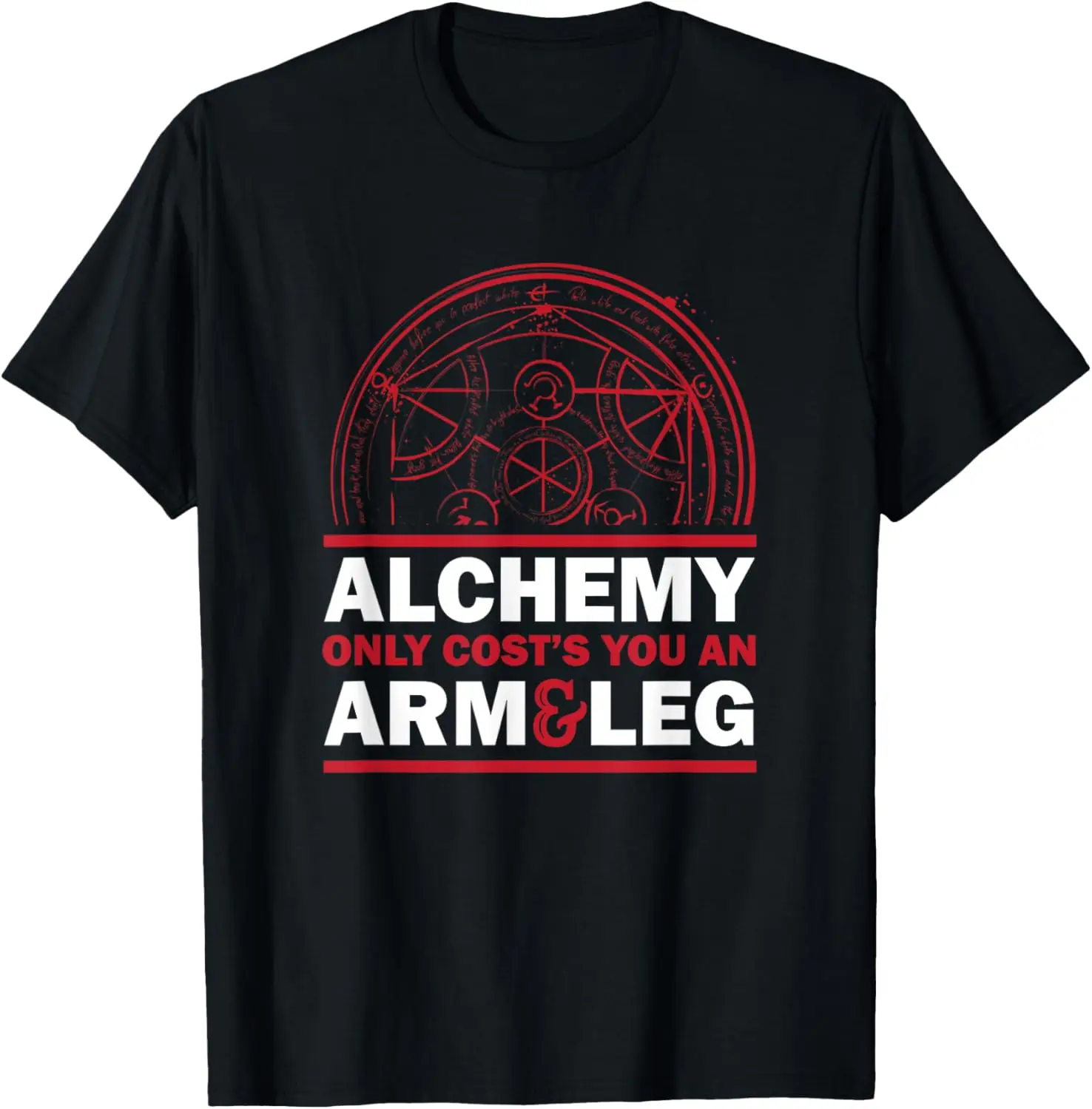 Alchemist Anime T-Shirt Otaku Weeaboo T-Shirt