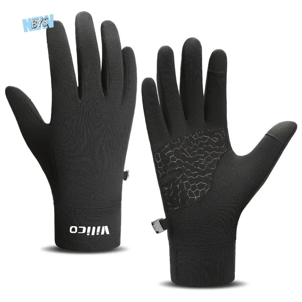 

Windproof Winter Cycling Gloves Keep Warm Anti Slip Touch Screen Motorcycle Gloves Velvet Thermal Sports Riding Ski Gloves