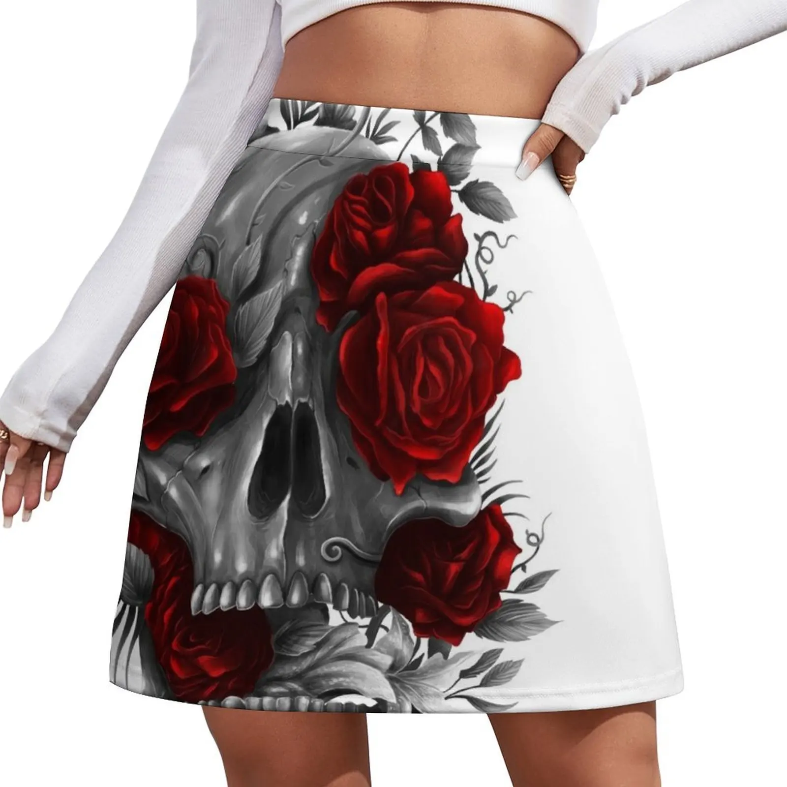 

The Undead Mini Skirt skirts for women clothes summer dress for women 2025 korean ladies summer Mini Skirt