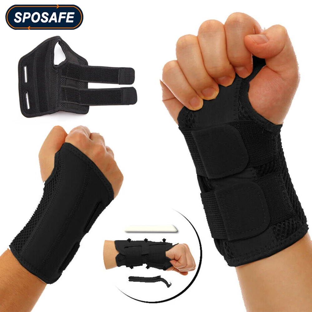 

1Pcs Adjustable Compression Wrist Brace Night Wrist Support Carpal Tunnel Splint Stabilizer for Tendonitis Arthritis Pain Relief