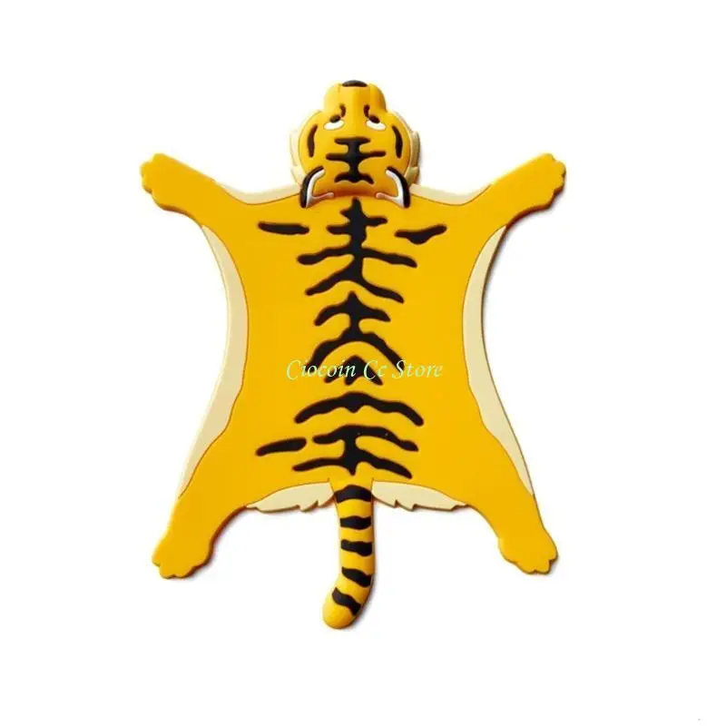 X90F Unique Household Leopard Cartoon Animal Insulation Pad 