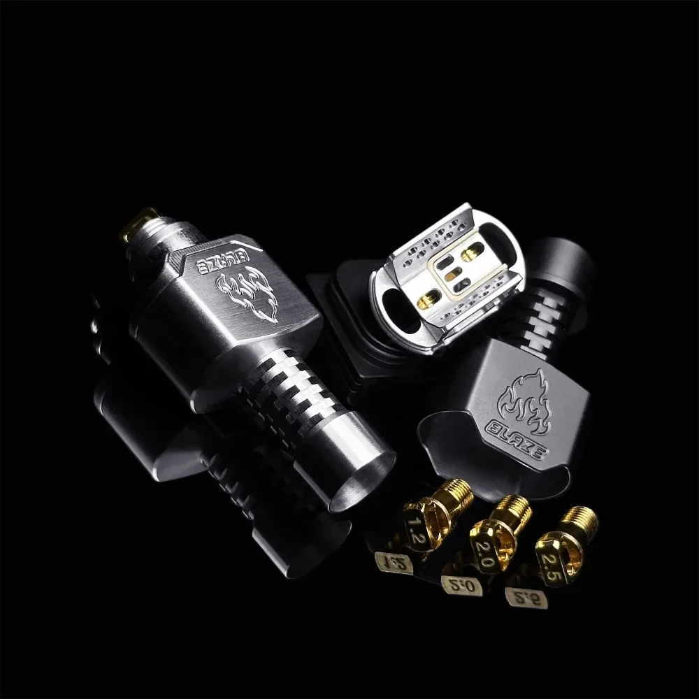 Thunderhead Creations Blaze Bridge rba Boro TANK ขนาด4มล. คอยล์เย็นแบบเดี่ยวพร้อมแอร์พิน3.0/2.5/2.0/1.2มม. สำหรับบุหรี่ไฟฟ้า Boro MOD ทุกชนิด