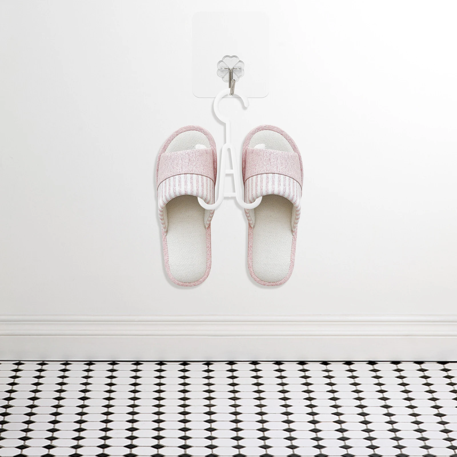

10pcs Shoe Drying Hook Large Size Plastic Hanger For Slippers Boots Organizing Shelf Display Storage Hanging Rack
