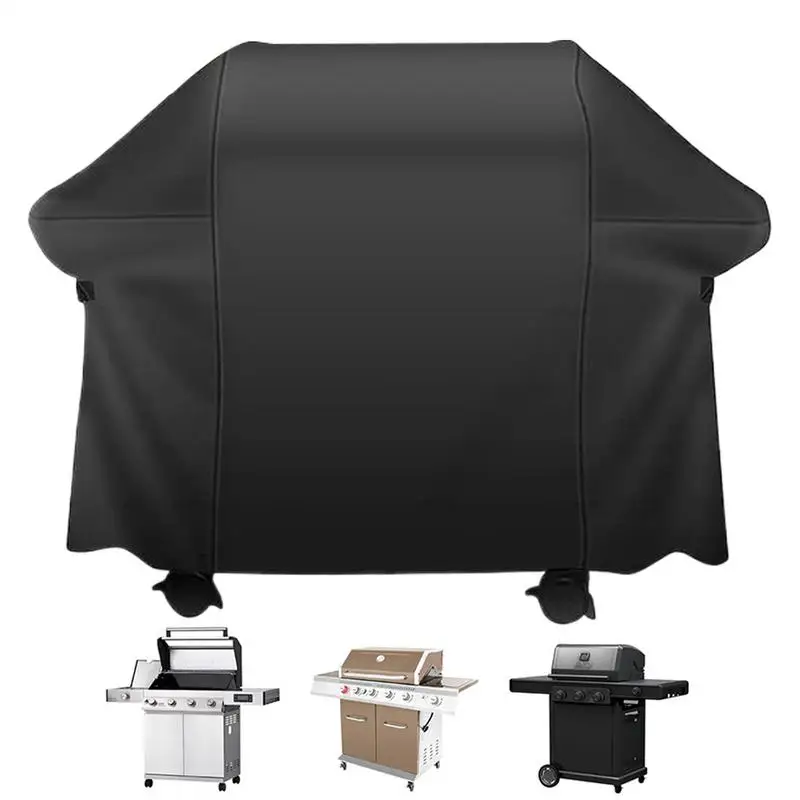 

BBQ Covers For Outside UV Protection Grill Cart Dust Cover Heavy Duty Waterproof 420D Oxford Shield For Backyard Patio Camping