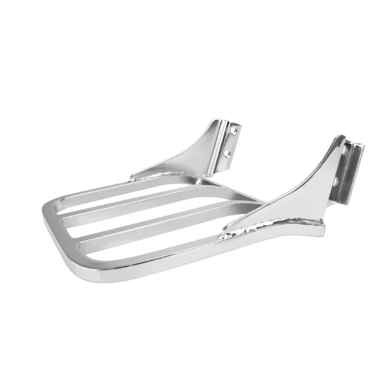 Motorcycle Sissy Bar Backrest Rear Luggage Rack Support Chrome For Harley Sportster XL 883 1200 FLST FLSTC FLSTSC Dyna Softail