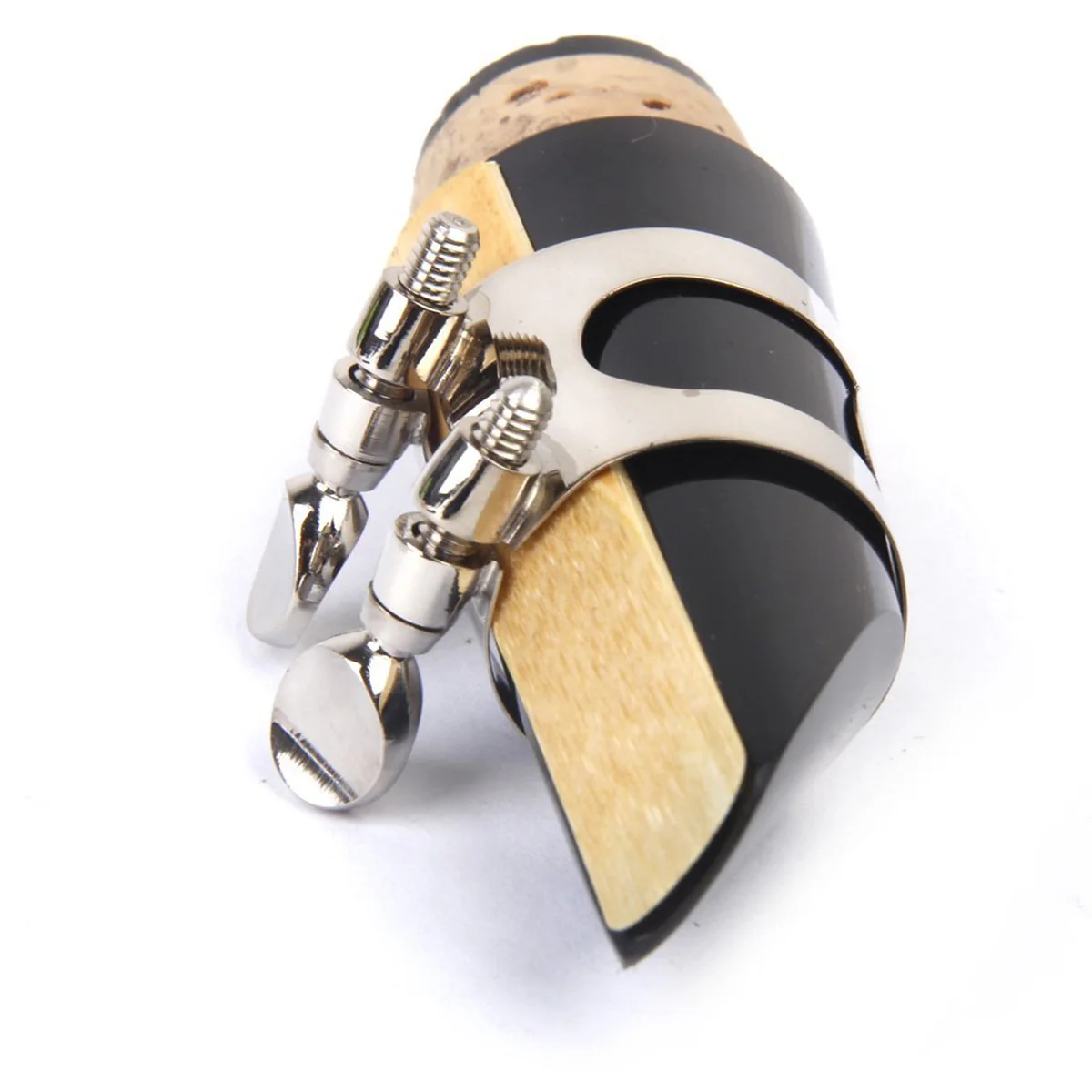 

Clarinet Cleaning Kit Black Plastic Metal Lightweight Durable Portable Suitable All Clarinet Mouthpiece Reed Guard