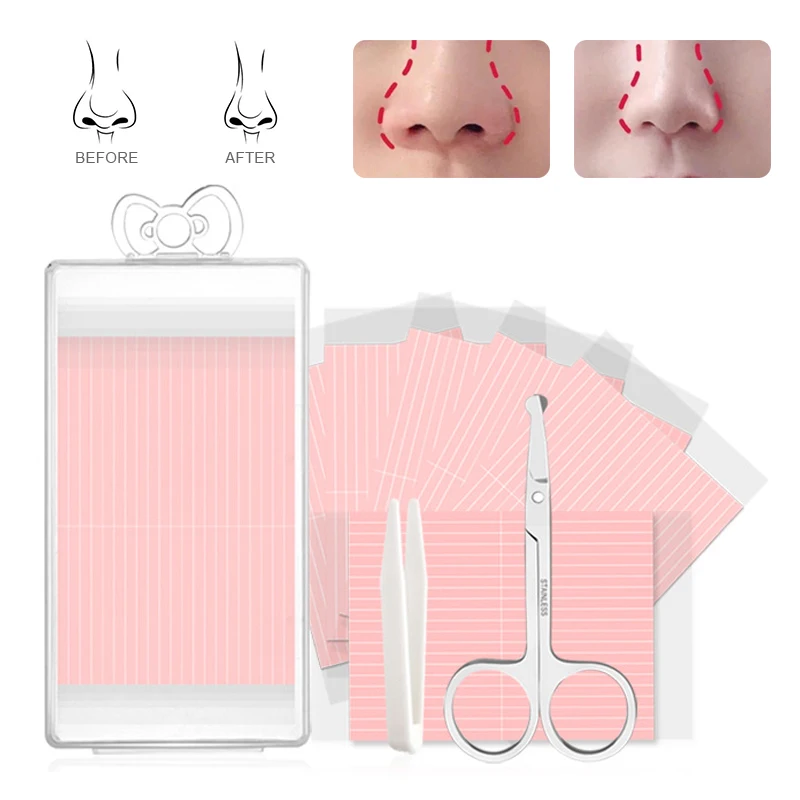 Disposable Transparent Invisible Thin Nose Stickers For Nose Face Skincare Beauty Ultra Thin Paper Facial Beauty Salon Product