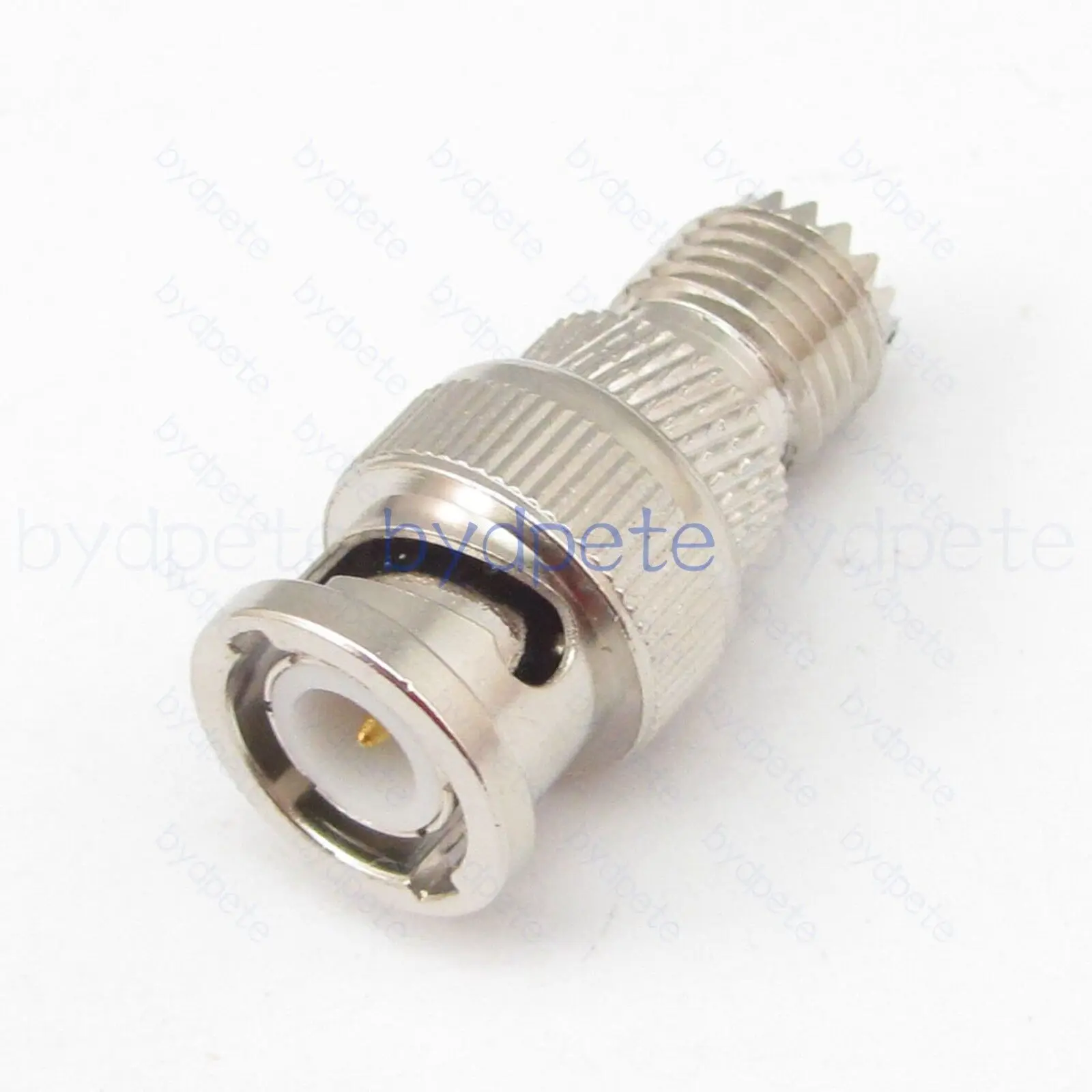 

BNC Male to Mini UHF Female RF Connector Adapter 50ohm Coaxial Coax bydpete 50ohms Tanger