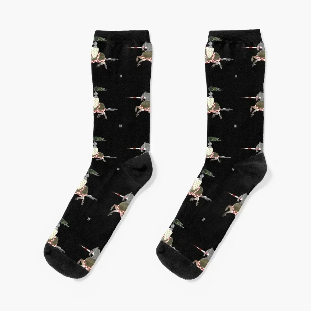 

Medieval knight Socks designer professional running Man Socks Women's