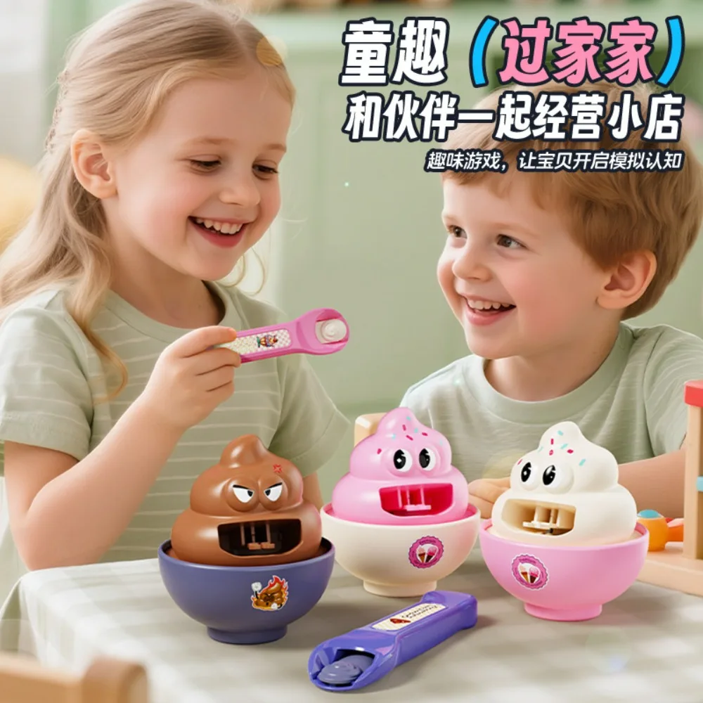 Food Feeding Pudding Feeding Toy Role Play Early Education Strawberry Ice Cream Pudding Toy Simulation Japanese Kitchen Toys New