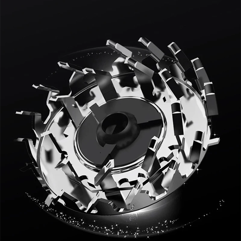 ماكينة حلاقة عصرية قابلة لإعادة الشحن للرجال برأس مزدوج ماكينة حلاقة عائمة لكامل الجسم ماكينة حلاقة كهربائية مغناطيسية صغيرة مقاومة للماء ماكينة حلاقة رجالية