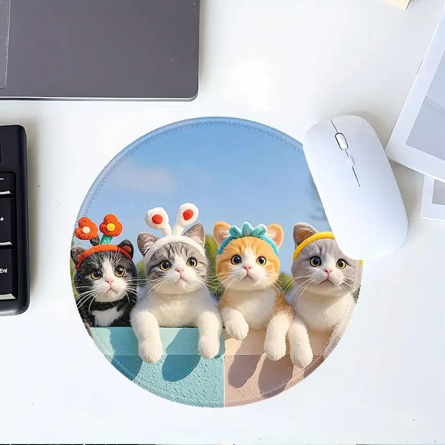 

Cute Lively Healing Group Waterproof 1pc Mouse Pad office Pad Desk accessories Keyboard Mouse Pad Game Console Pad Computer