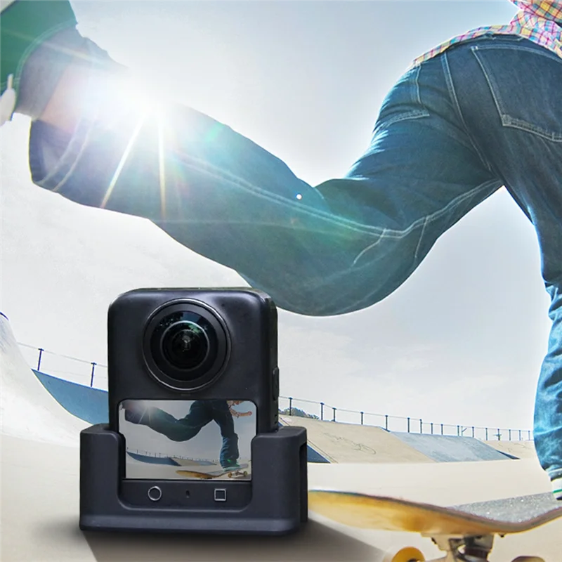 ABSQ-For DJI Osmo 360 Camera Accessories Silicone Base Charging Station For DJI Sports Camera