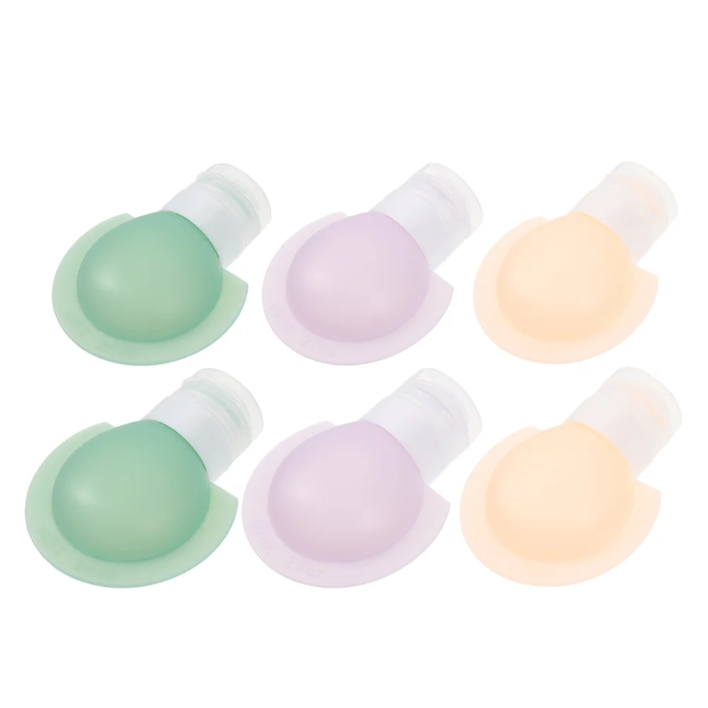 

Travel Bottle Set Size Containers Empty Bottles Silicone Toiletry for Conditioner