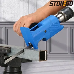 STONEGO Electric Drill Adapter - Household Power Tool for Woodworking, Converting Drill to Reciprocating Saw, Saber Saw, Jigsaw