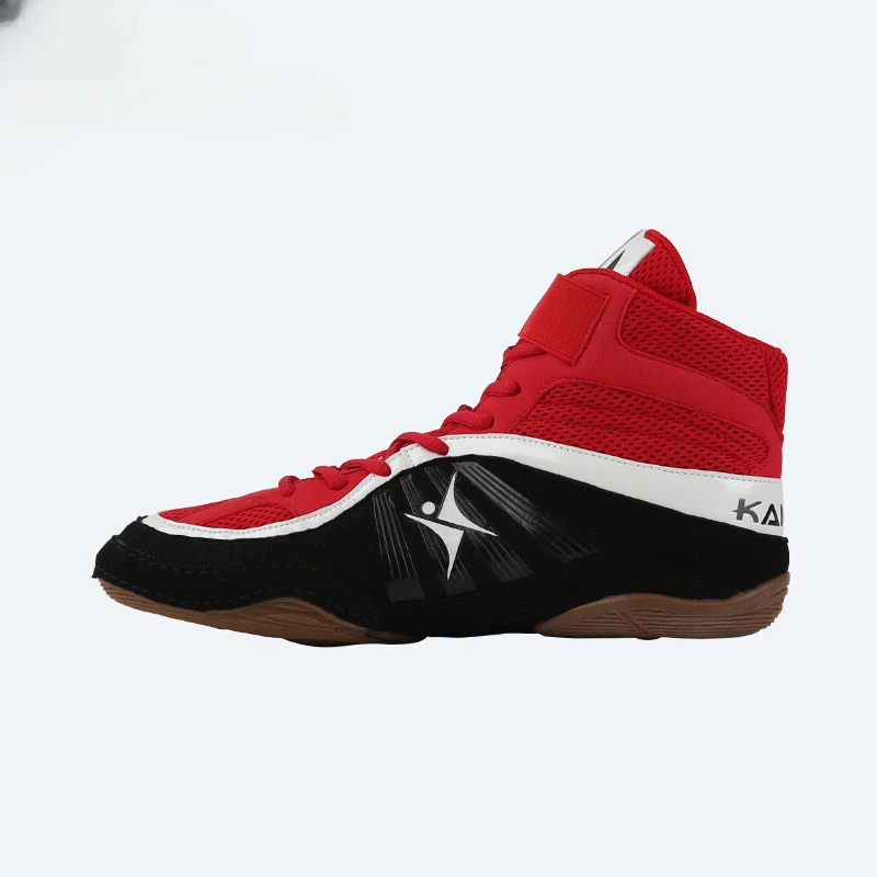 

2025 New Competition Training Boxing Shoes Wear-resistant Non-slip Sports Shoes Lightweight Breathable Wrestling Shoes