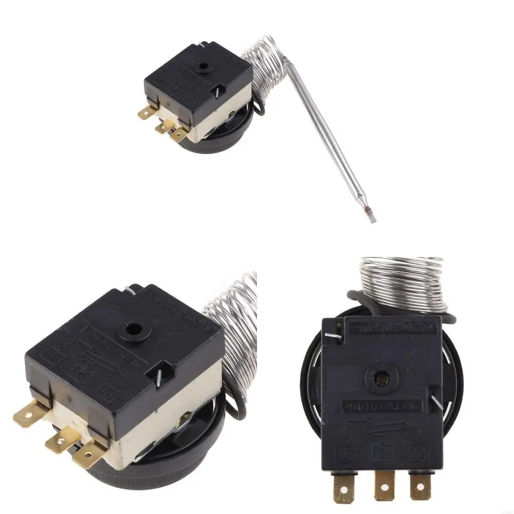 L9BE 0-40℃ Temperature Control Switch Capillary Thermostat Automatic Sensored Switch