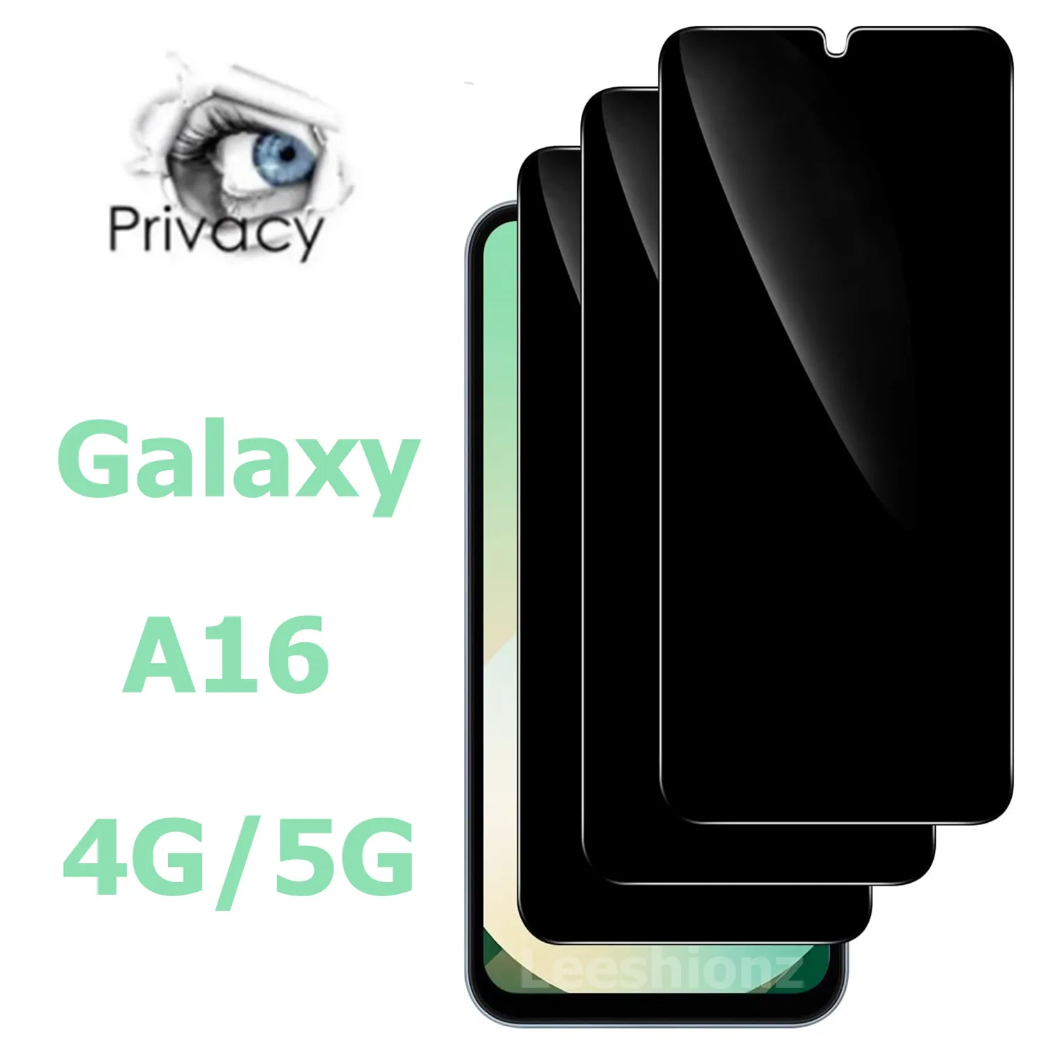 

For Samsung Galaxy A16 Anti Spy Screen Protector Privacy Glass Film