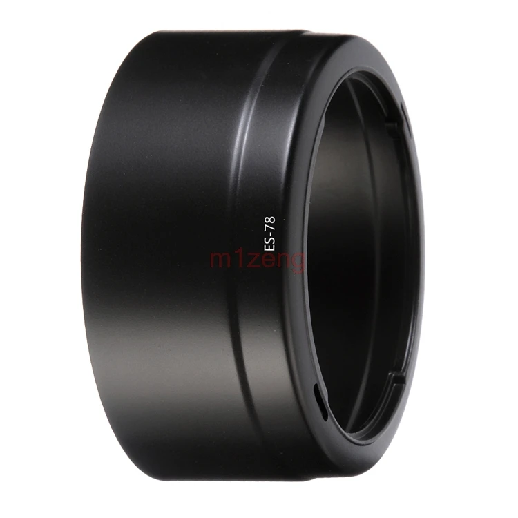 ES-78 ES78 Bayonet Mount Lens Hood cover 72mm For Canon EF 50mm f1.2L USM camera