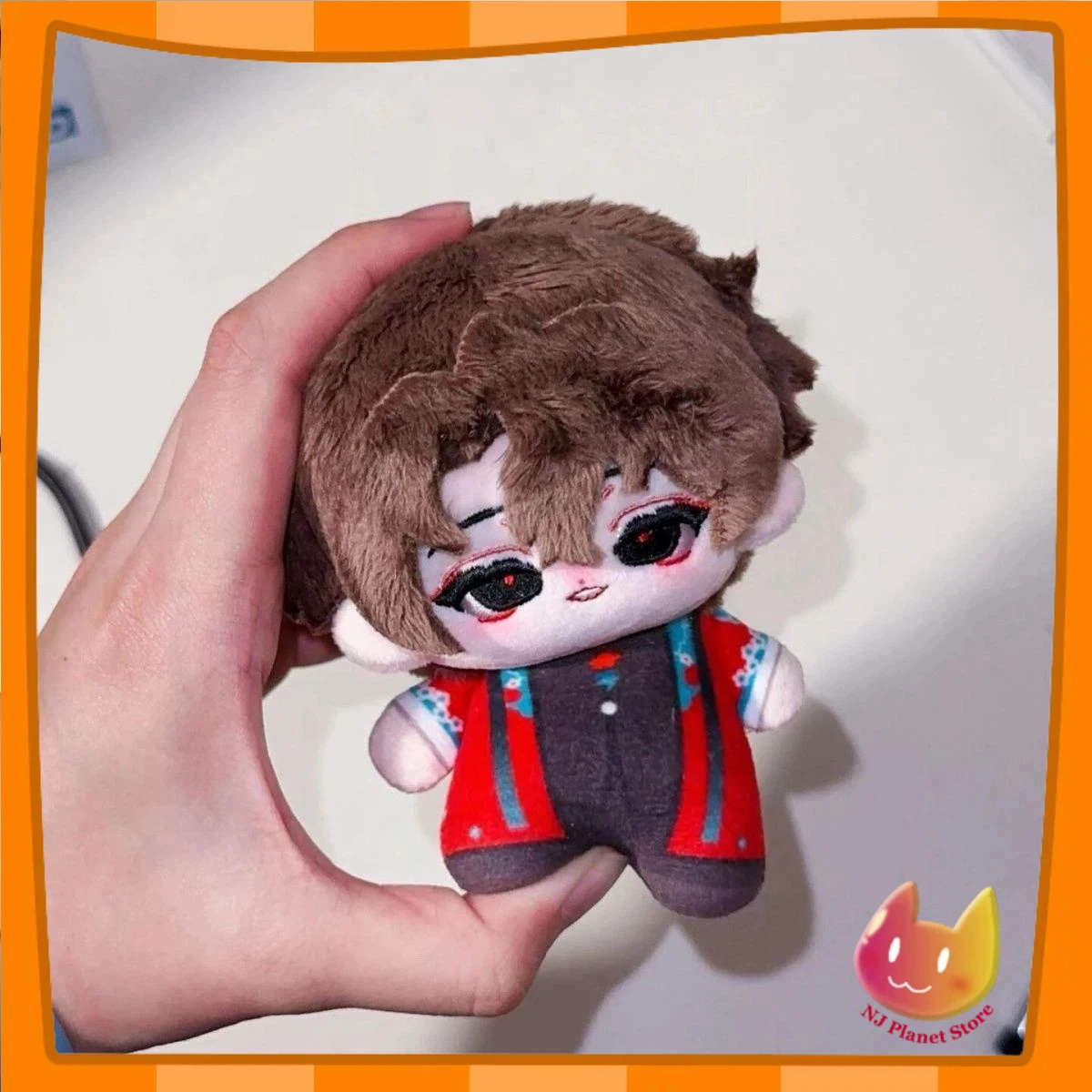 10 cm peluche Anime dieu du drame Chen Ling attribut dessin animé en peluche poupée jouet COS habiller enfants adultes cadeaux en coton à collectionner