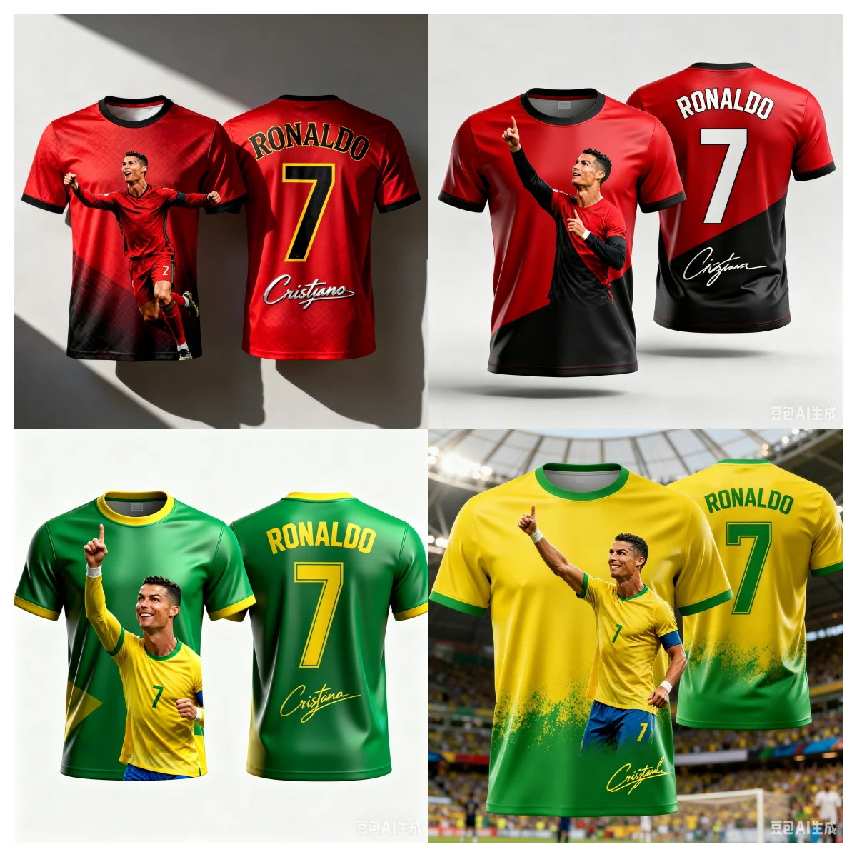 Blouses - 2026 Ronaldo 7 Voetbalshirt Volwassenen en