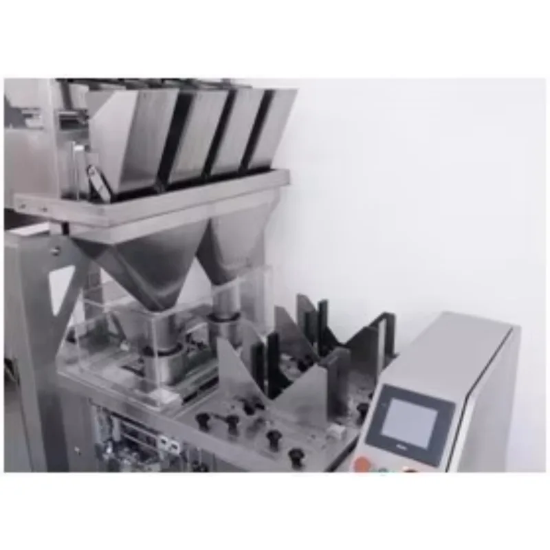 Doypack Rice Beans Grains Weighting Filling Sealing Machine Snacks Marble Chocolate Premade Bag Pouch Packing Machine