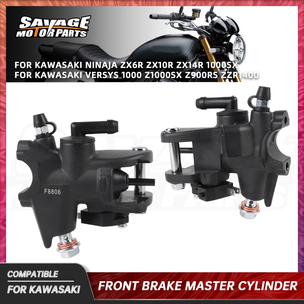 

For Kawasaki Z900RS ZZR 1400 Front Brake Master Cylinder NINAJA ZX-6R ZX10R ZX14R Z 1000SX VERSYS 1000 Right Hydraulic Pump