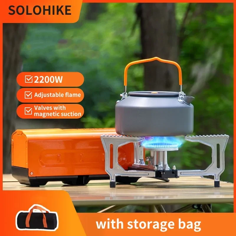 

SOLOHIKE Outdoor Cassette Stove Folding Portable Picnic Cooker Camping Gas Stove