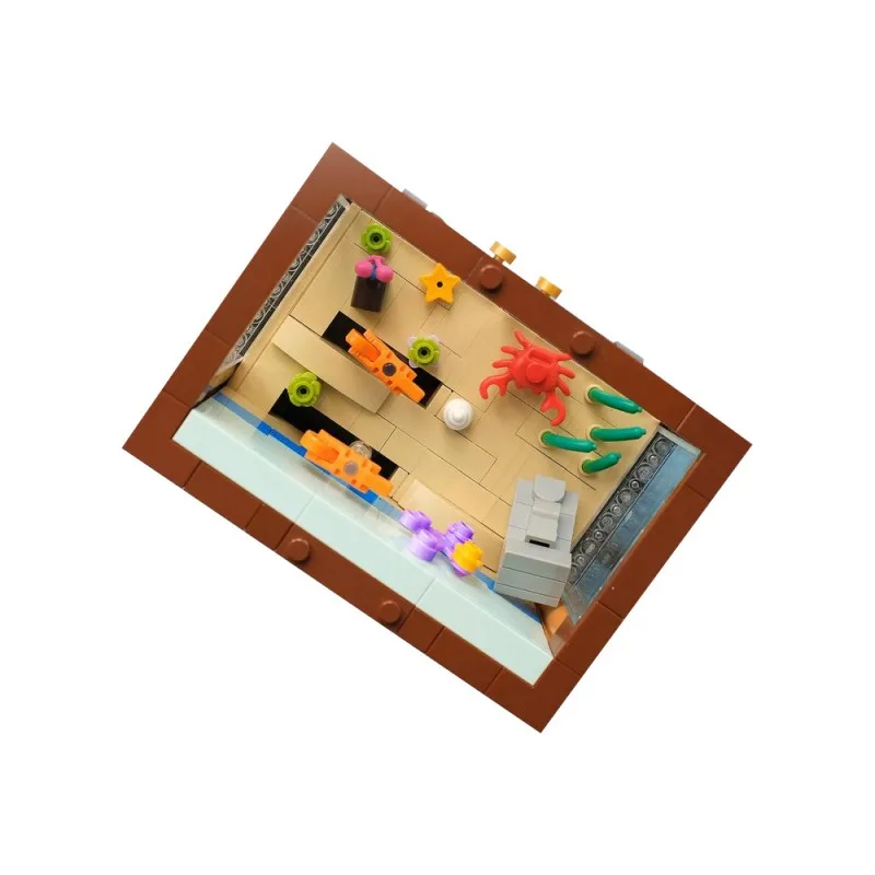 

Creative Expert MOC Retro Fish Tank Building Block Animated Aquarium Model Bricks Puzzle Assemble Toys Boys Girls Children Gift