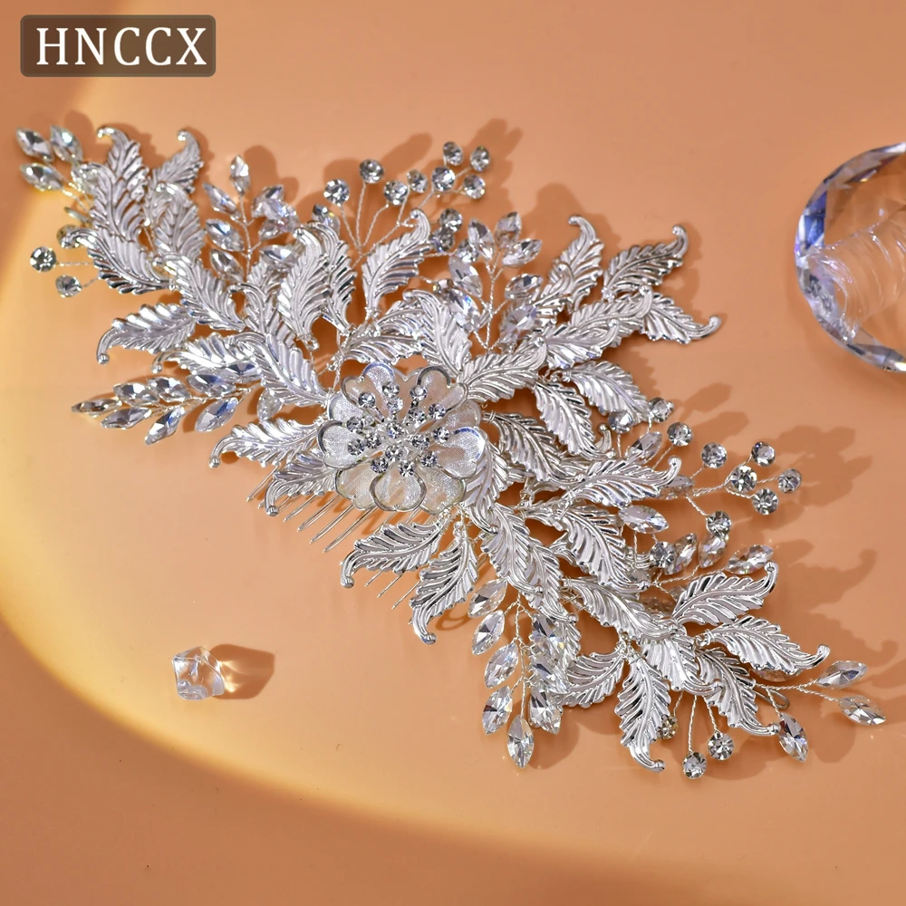 

YouLaPan Gorgeous Alloy Leaves Hair Comb Vintage Fashion Bridal Side Comb Elegant Wedding Crown Hair Accessories Headwear HP512