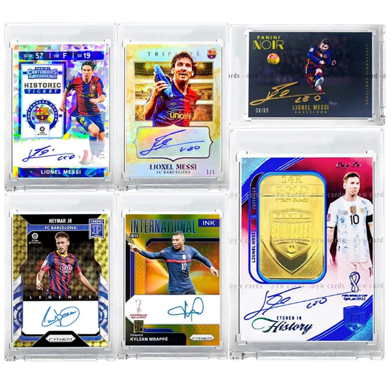 

PANINI Карты игрока со звездами Lamine Yamal Kylian Mbappe Zidane Коллекционные карты Рождественские подарки на день рождения Детские игрушки