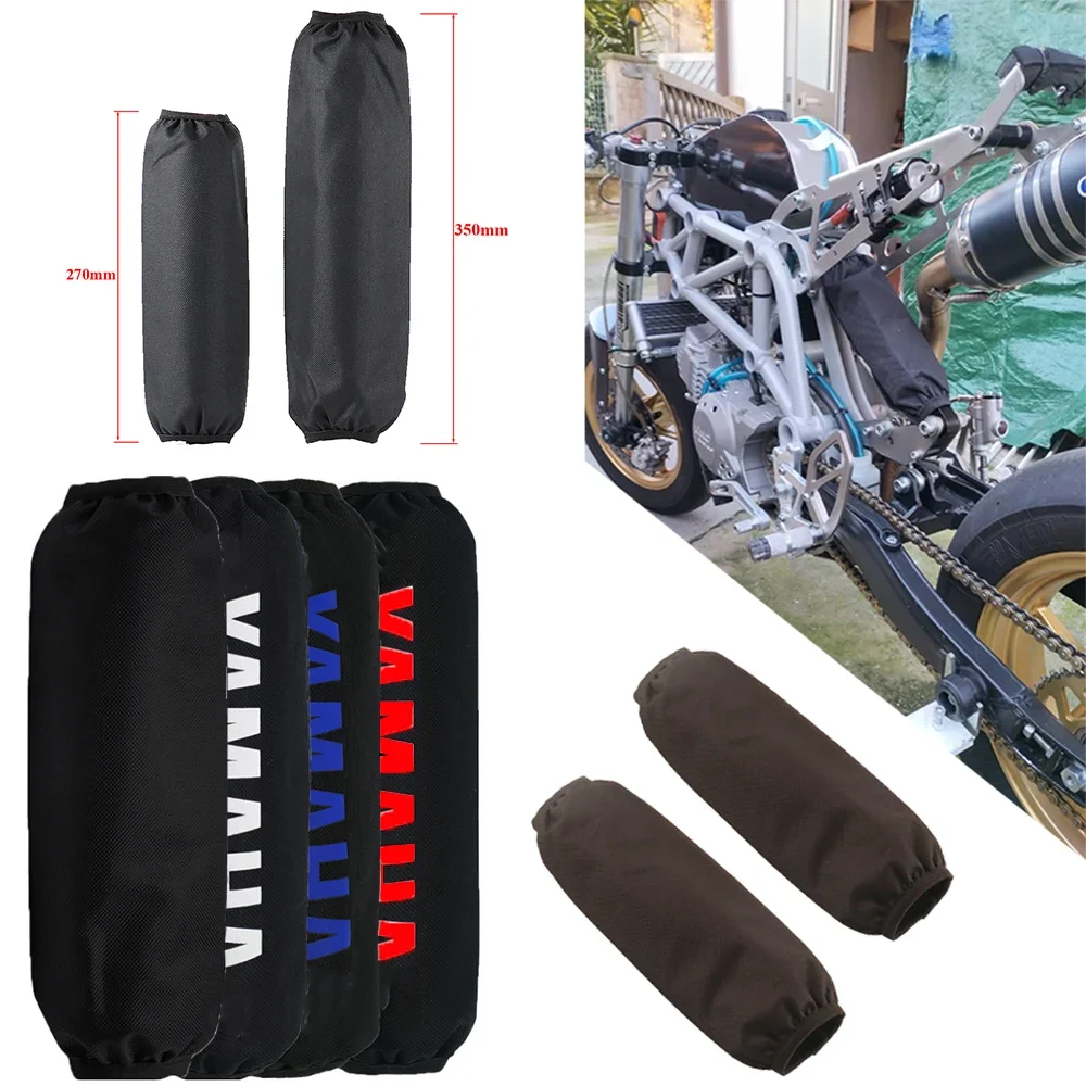 Rear Shock Absorber Suspension Protector Universal For KT Yamaha Dirt Bike 27 35cm Protection Cover Motorcycle ATV Quad Scooter