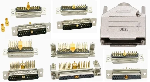 1PCS High current D-SUB of car needle D-SUB 21W1 Male and female d-sub high current connector