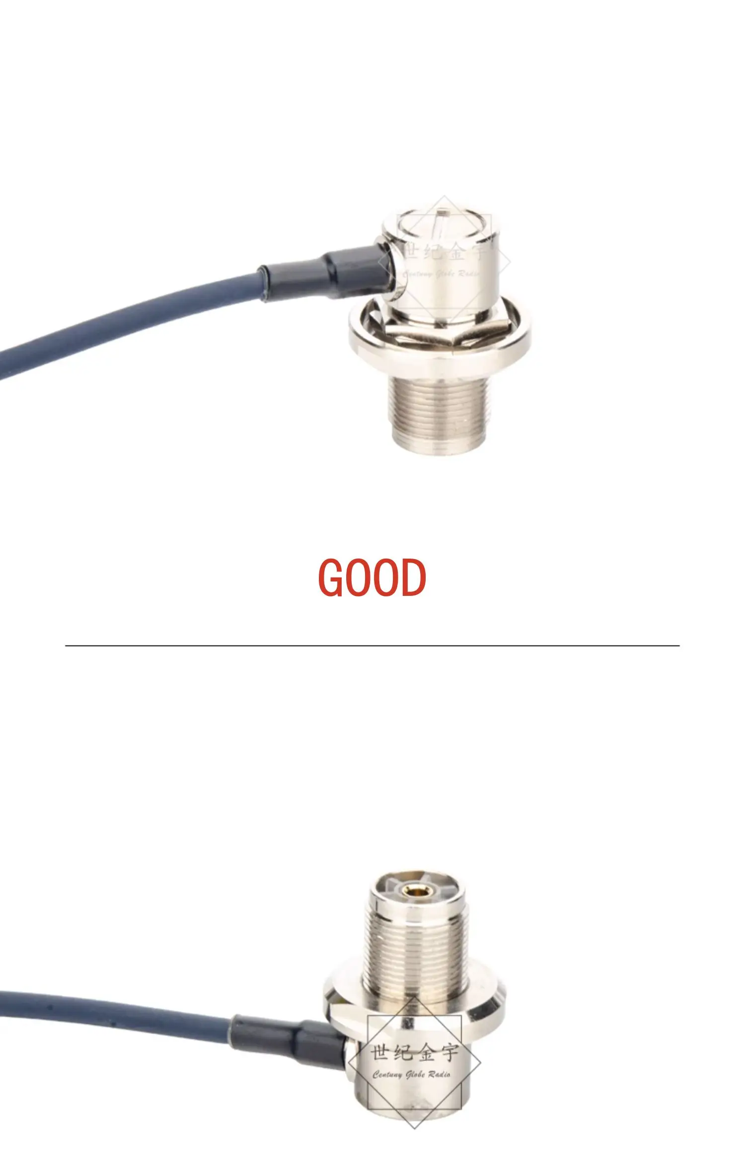 Vehicle antenna feeder 2D2MR vehicle station walkie-talkie 2m card edge cable 50-2