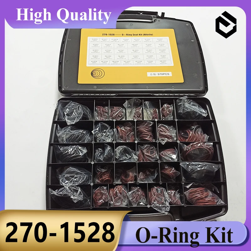 270-1528 O-Ring Kit Seal Kit 2701528 O-ring Box for CAT Caterpillar Excavator Parts