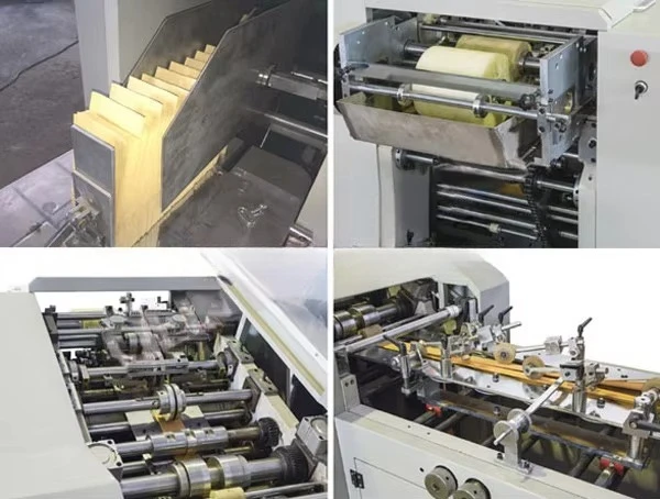 Fully Automatic Brown Kraft Paper Bag Making Machine Printing Cost-Saving V Bottom Simple Paper Bag Forming Machine Customized